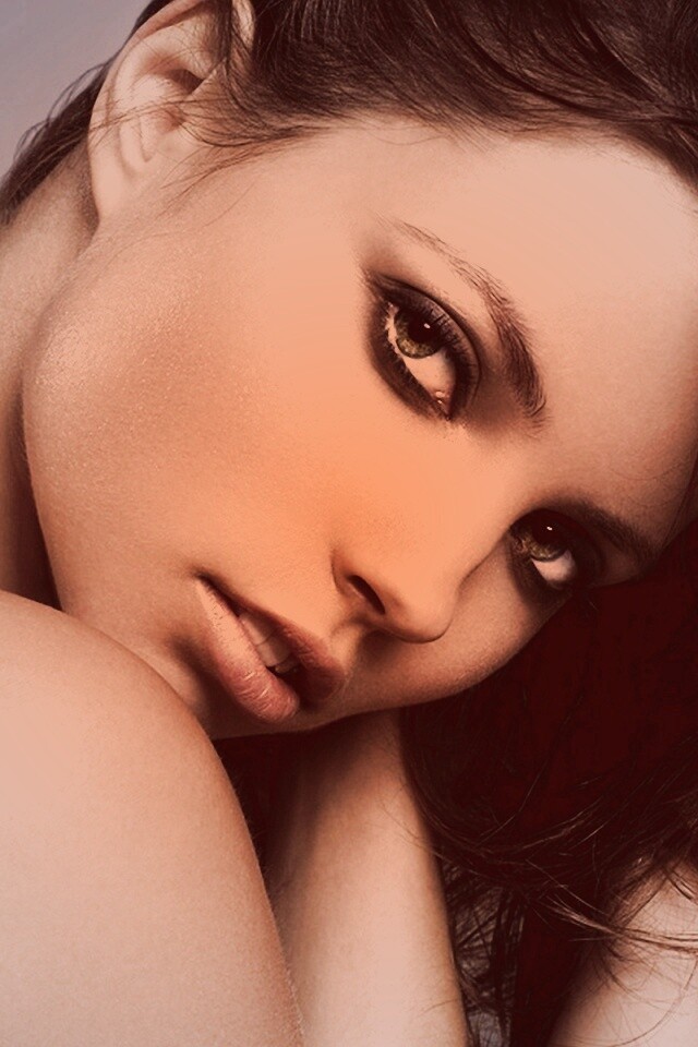 Позирующая модель обои