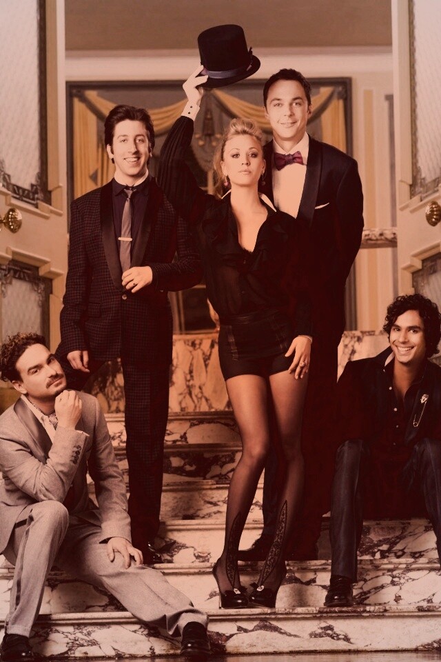 Персонажи теории большого взрыва обои