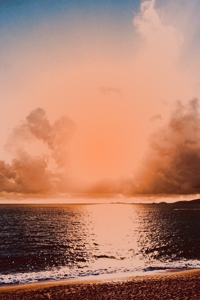 Солнечный пляж обои