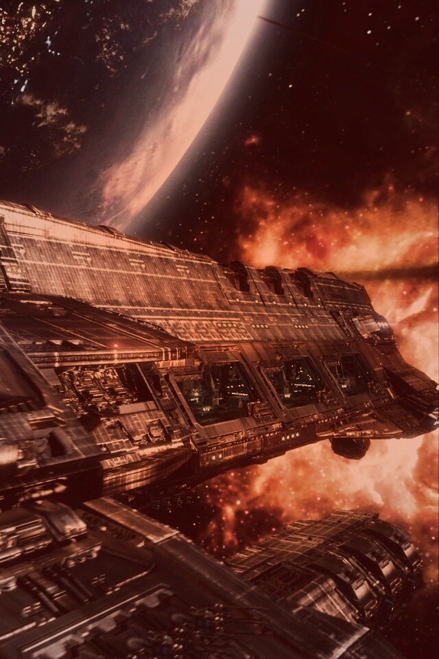 Космический корабль обои