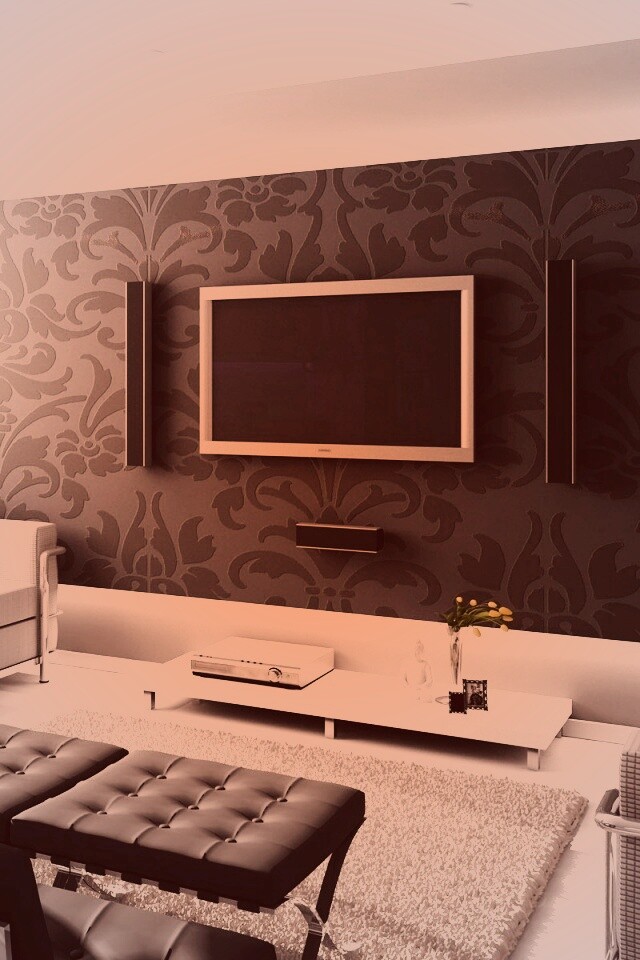 Современная комната обои