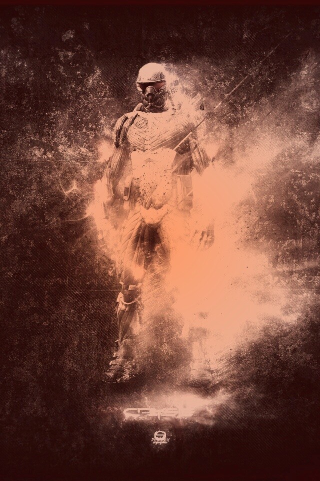 Нанокостюм из Crysis обои