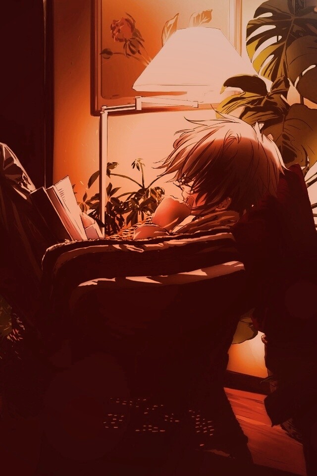 Парень с книжкой обои