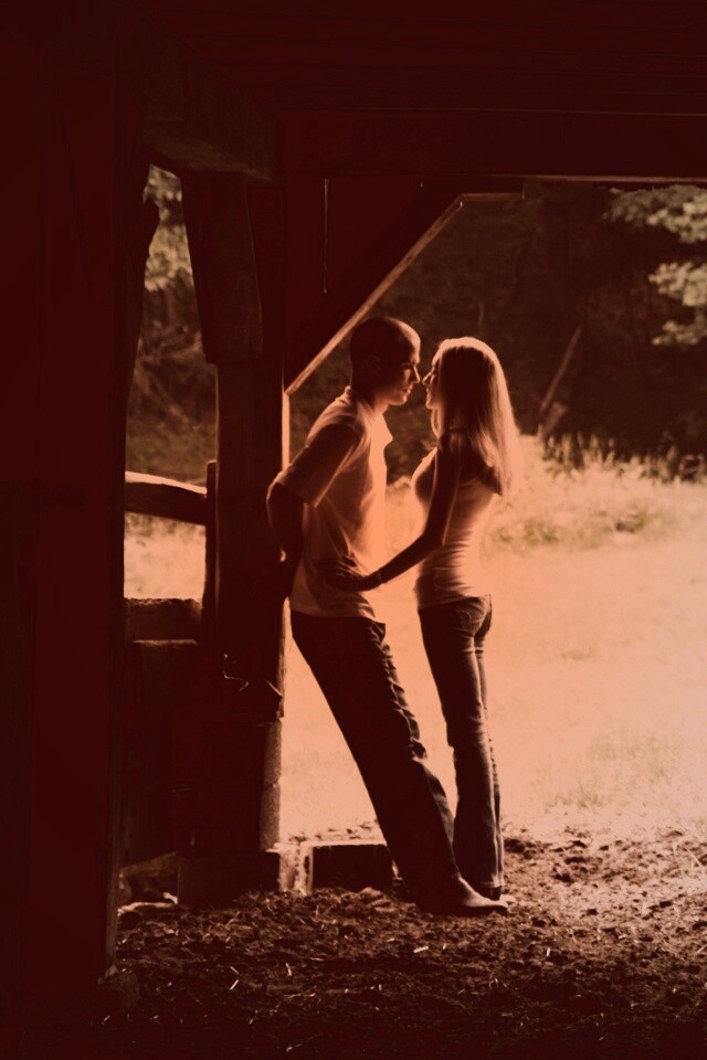 Любовь на природе обои