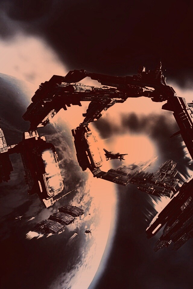 Космический корабль обои