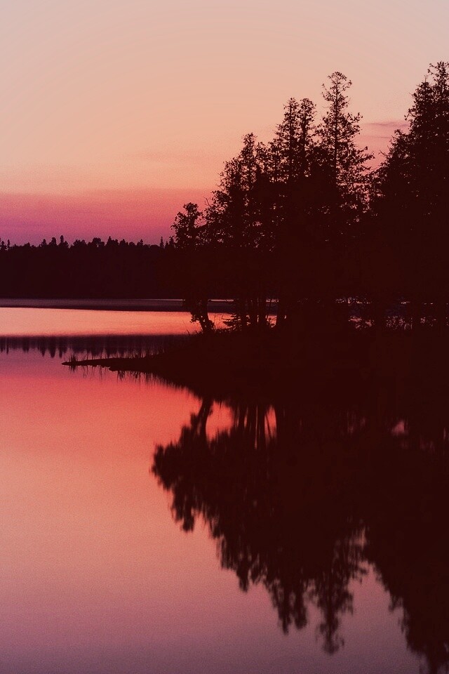 Вечерний пейзаж обои