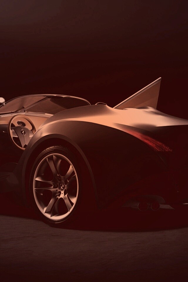 Автомобиль с распахнутыми дверцами обои