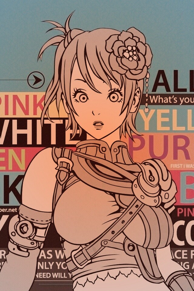 Раскрась её обои