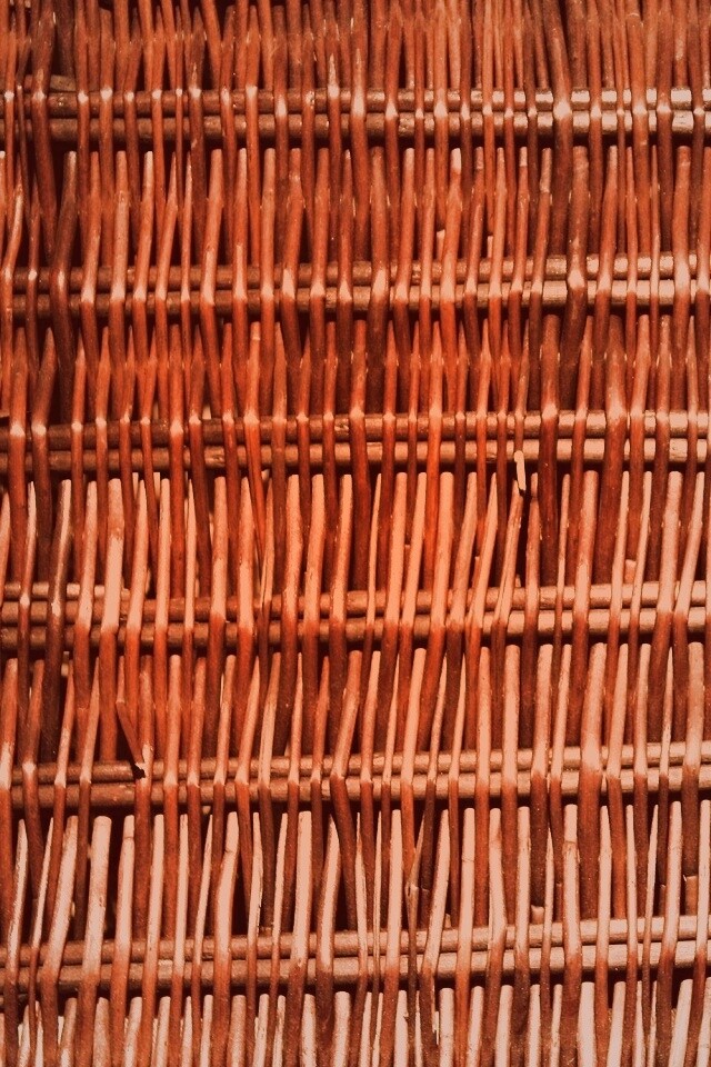 Плетёный забор обои