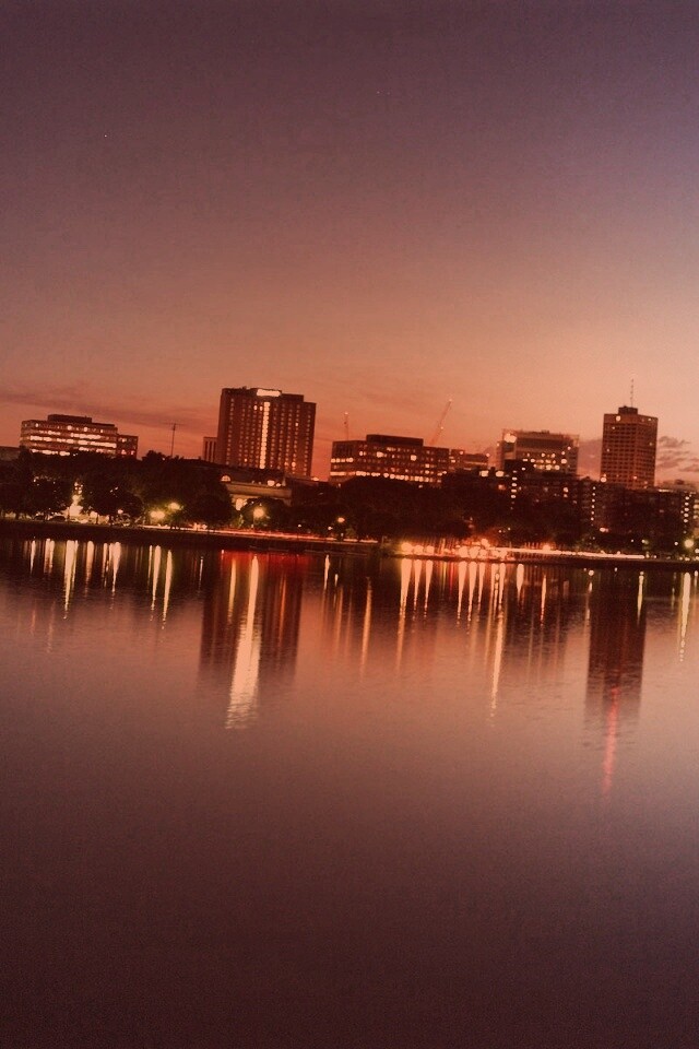 Панорама Бостона обои