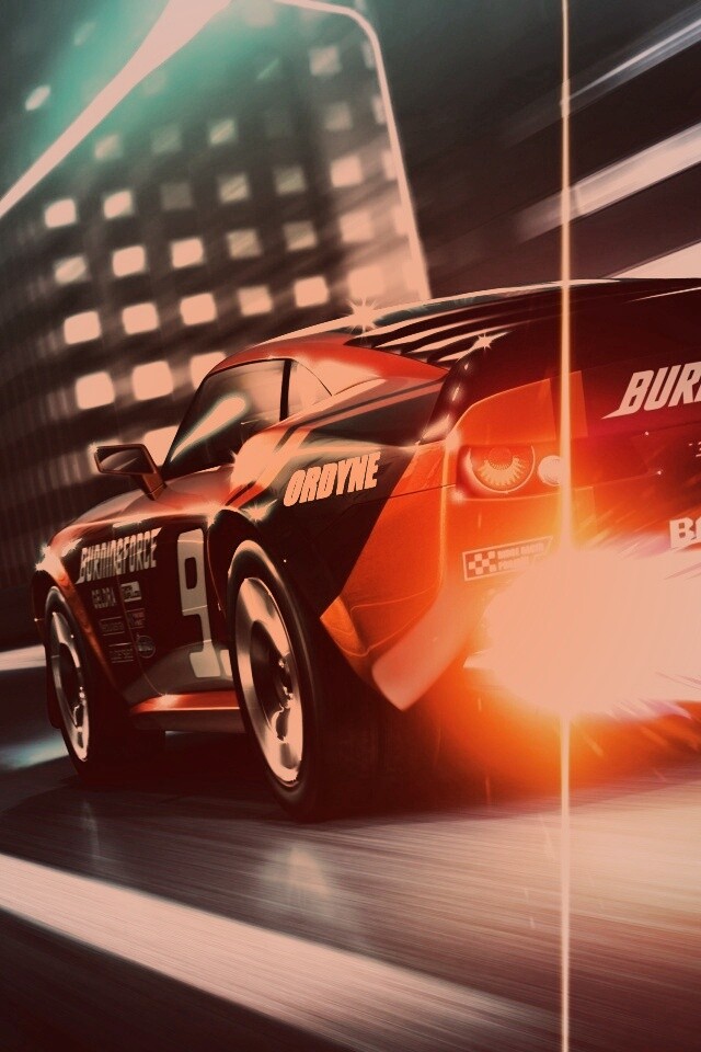 Ночное нитро обои