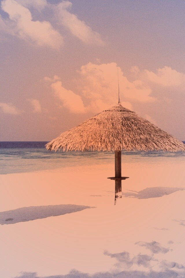 Рай на мальдивах обои