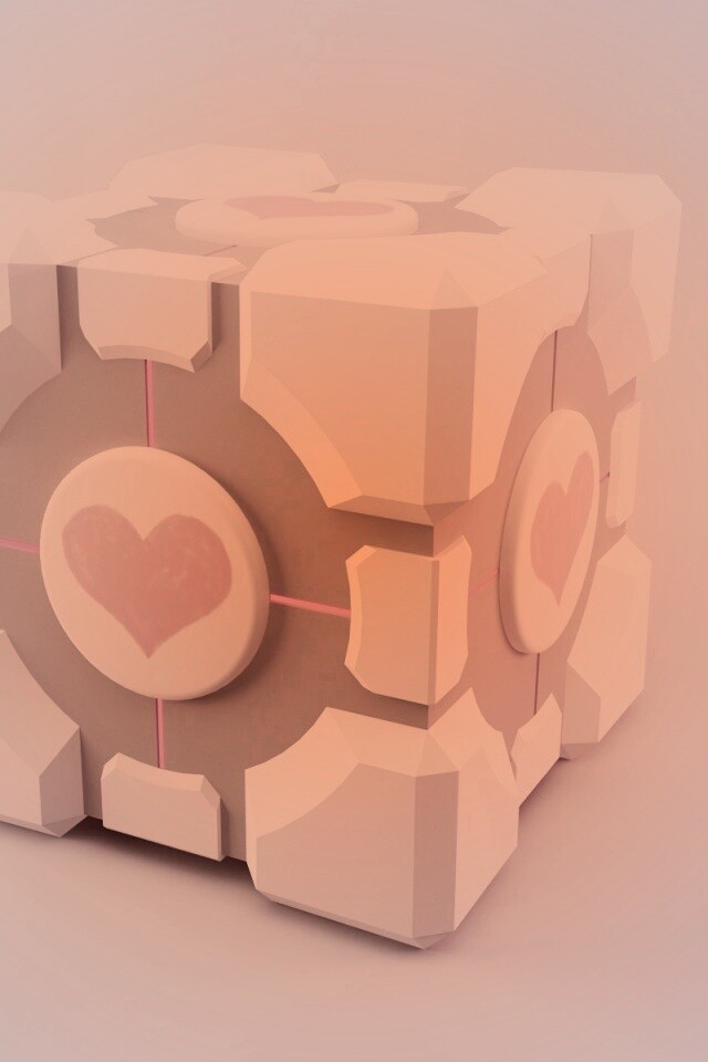 Взвешенный куб-компаньон обои