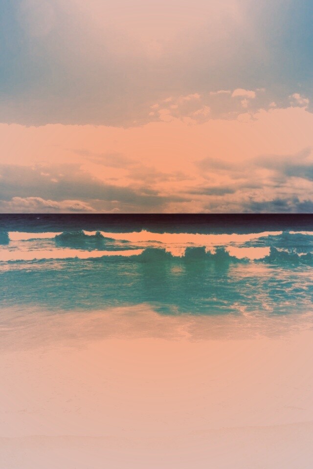 Потрясающий вид на морской пляж обои