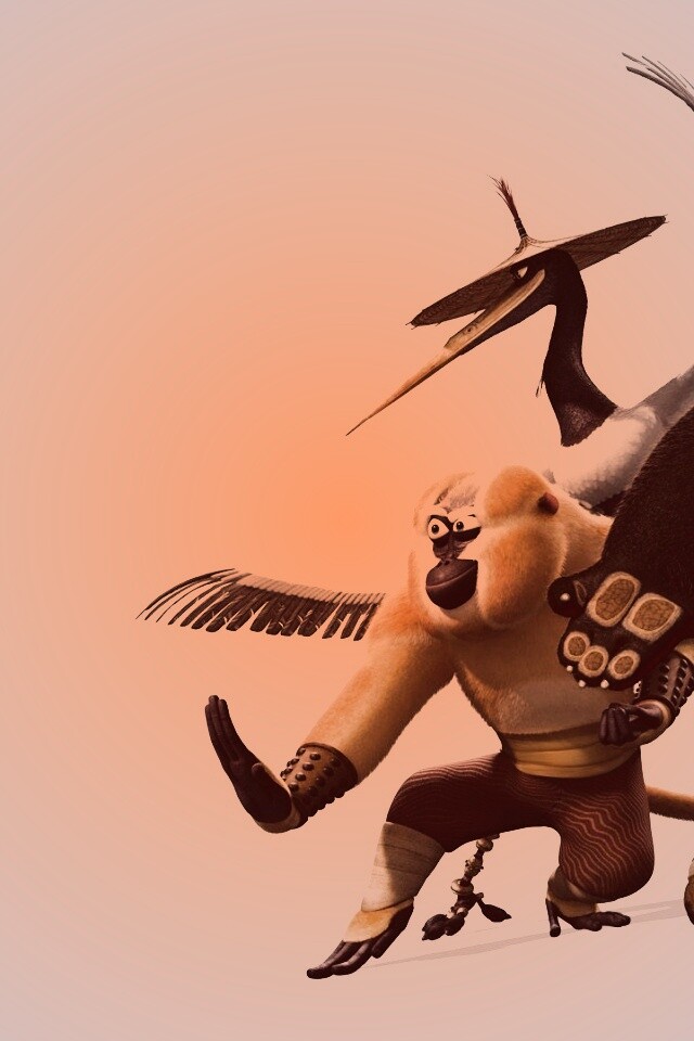 Герои Кунг-фу панда обои