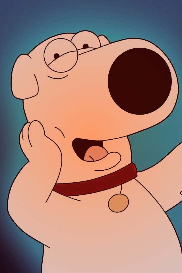 Браян с бокалом мартини обои