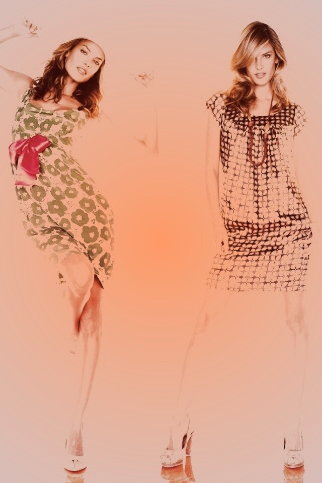 Алессандра Амбросио в четырех образах обои