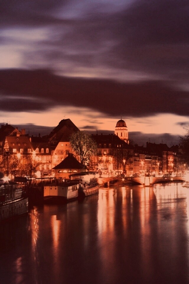 Город Страсбург обои