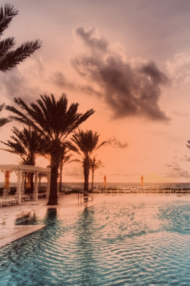 Бассейн обои