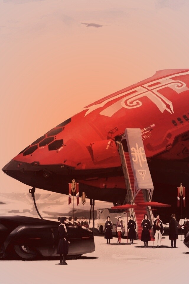 Встреча инопланетных гостей обои