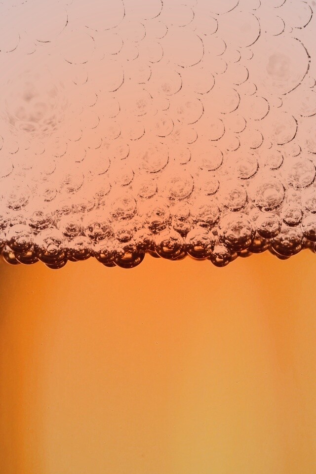 Пенное пиво в макро обои