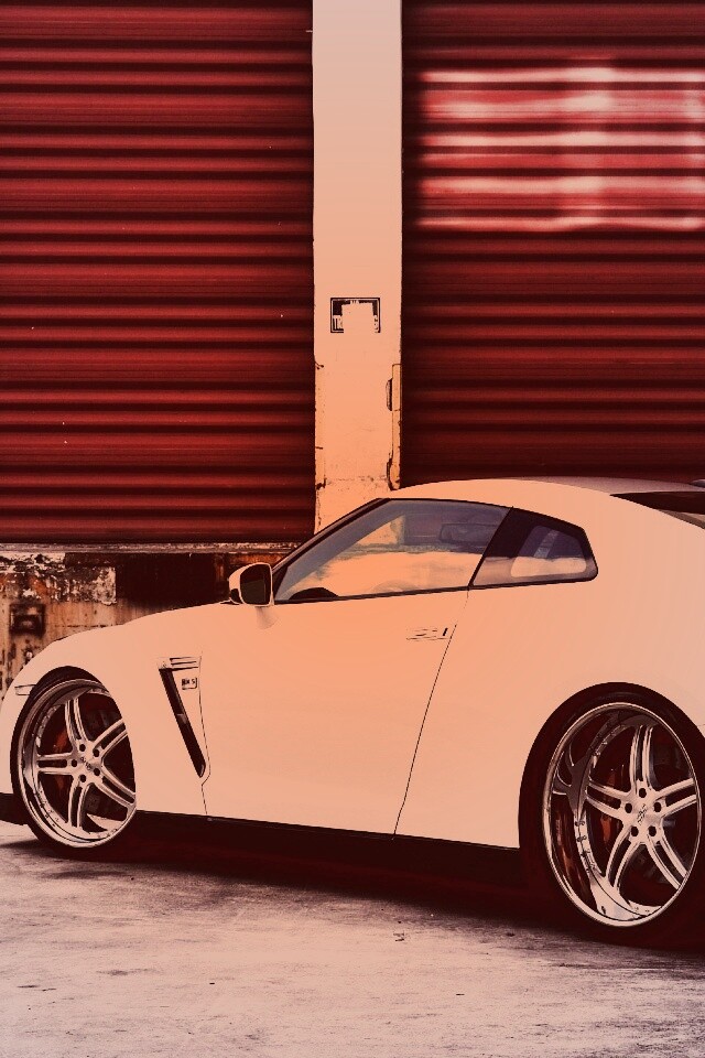 Спортивный Nissan обои