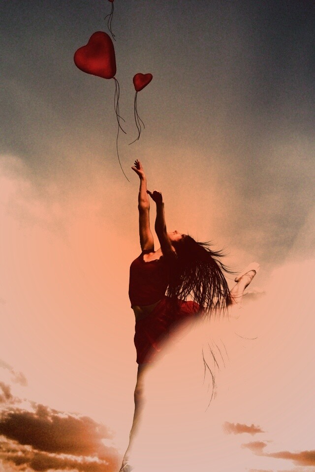 Отпускаяю сердце в небеса обои