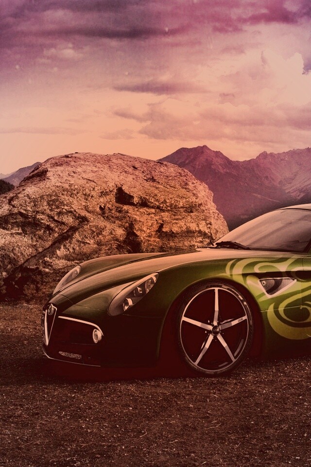 Альфа-ромео обои