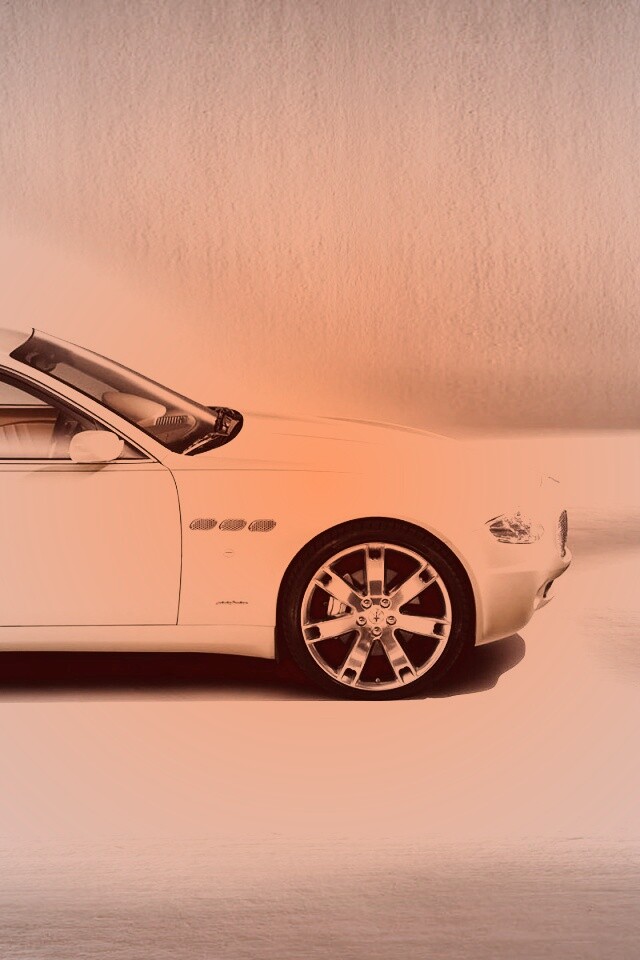 Maserati Quattroporte сбоку обои