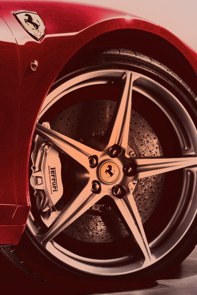Колесо Феррари обои