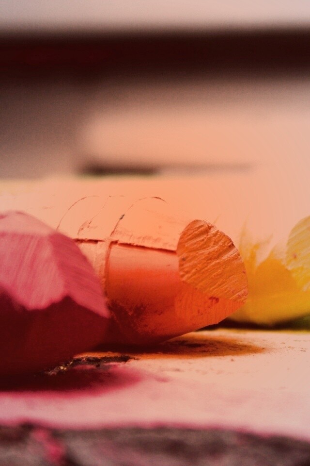 Цветные мелки обои