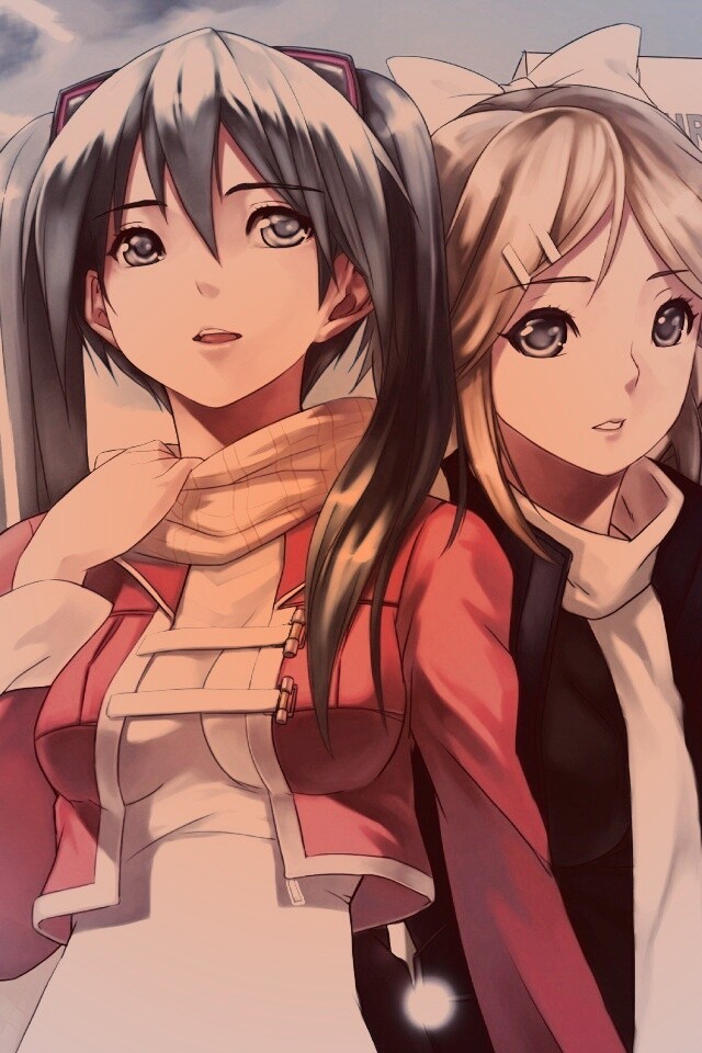 Девочки в большом городе обои