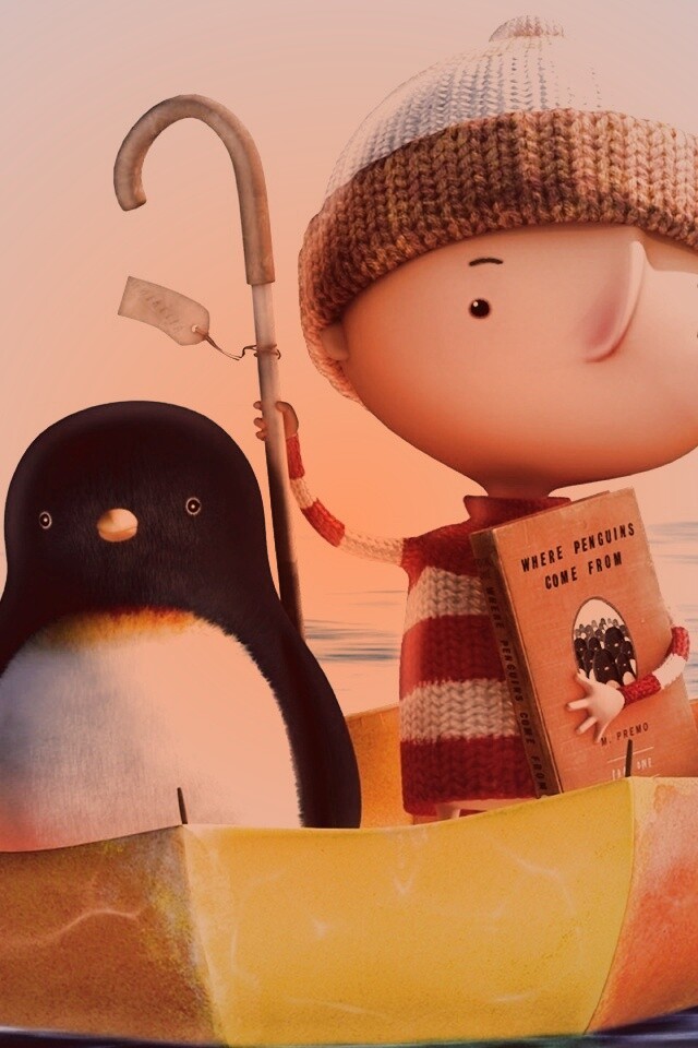 Откуда приходят пингвины обои