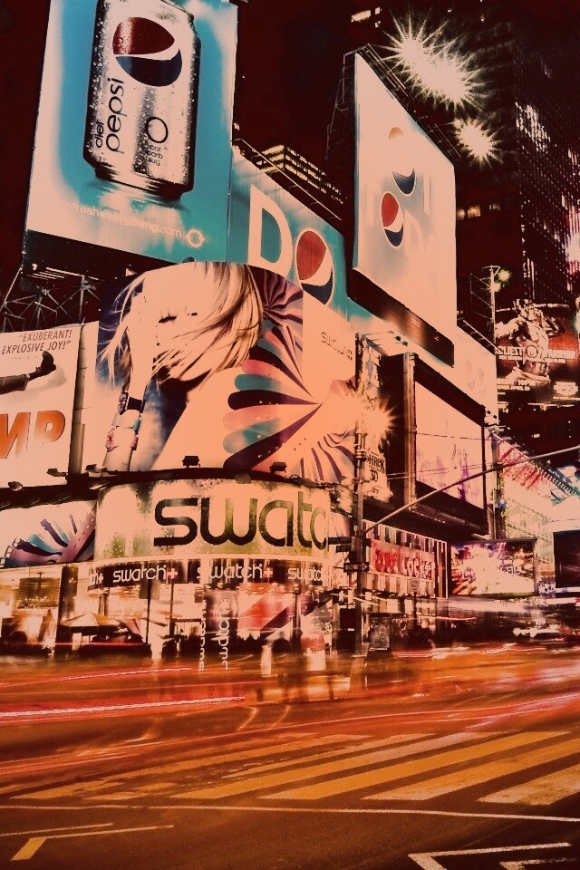 Огни мегаполиса обои