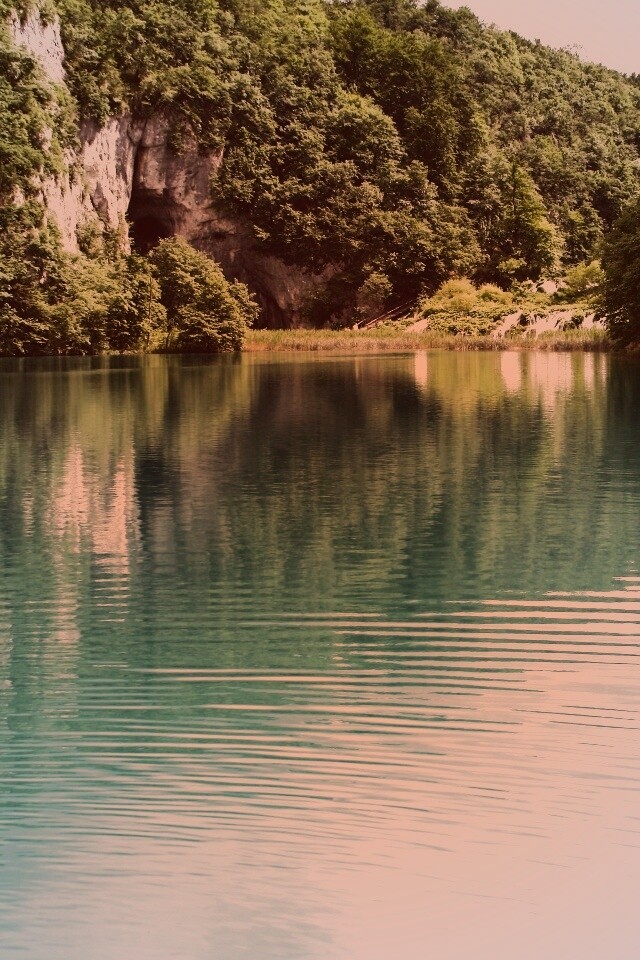 Девственное озеро обои