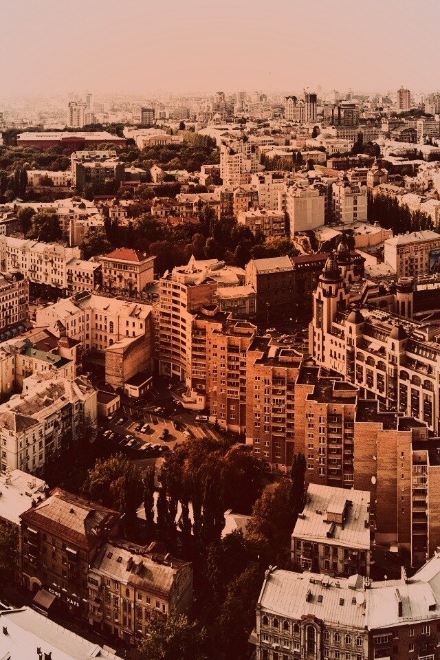 Киевская панорама обои