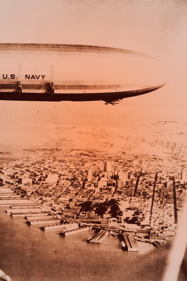 Дерижабль обои