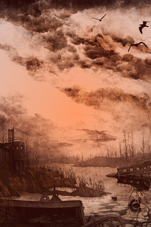 Панорама из Сталкера обои