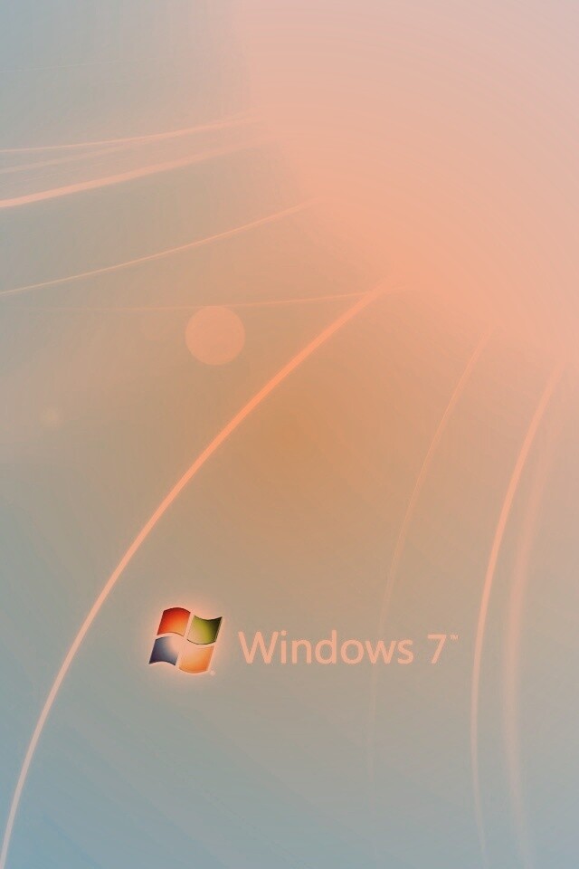 Голубые обои Windows 7 обои