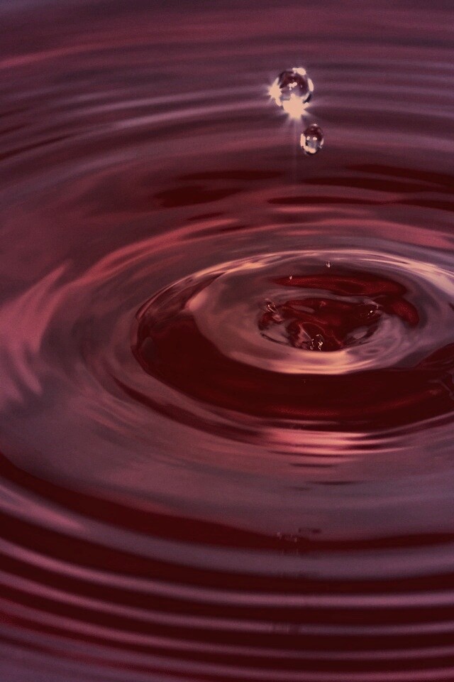 Красный дождь обои