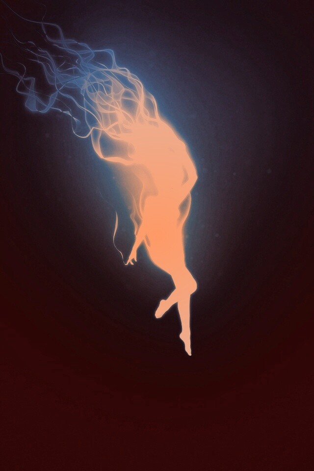 Девушка из света обои