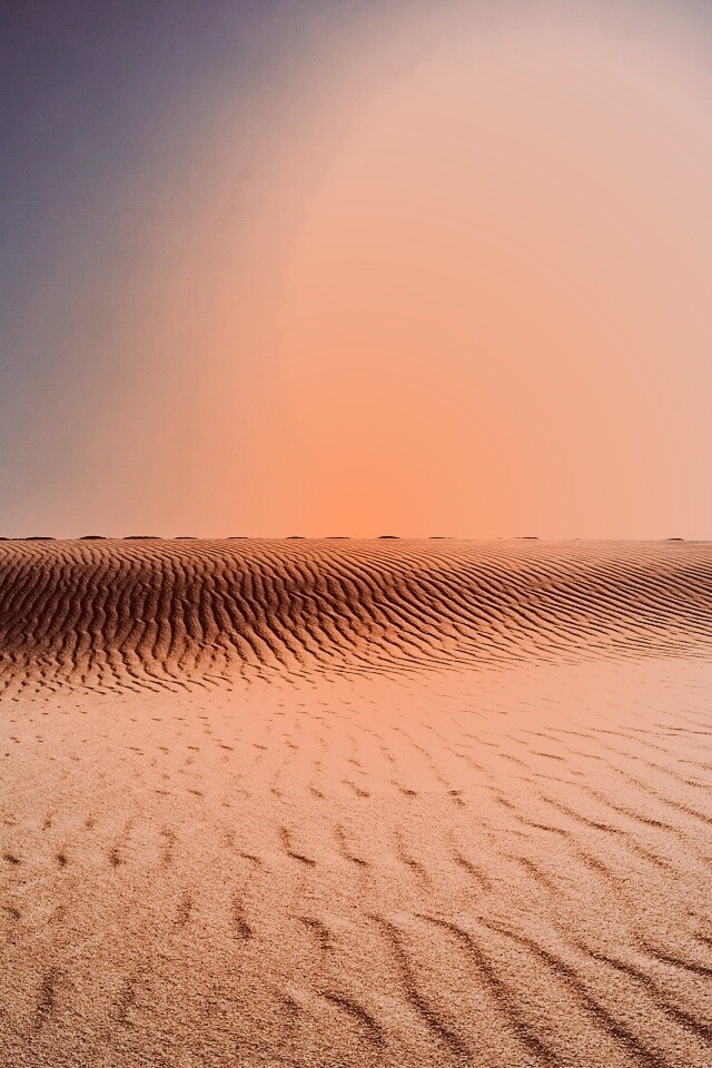 Пустыня до горизонта обои