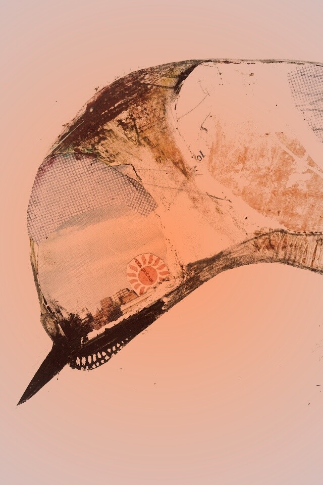 Аппликация Стефана Томпсона "Птица" обои