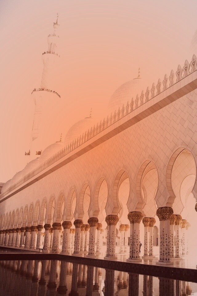 Мечеть шейха в Абу-Даби обои