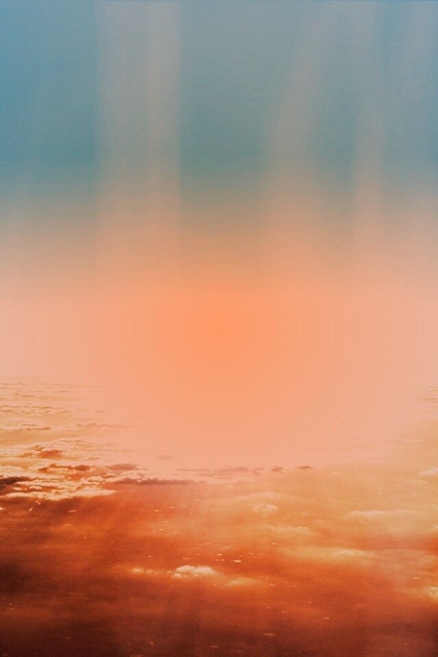 Восход над облаками обои