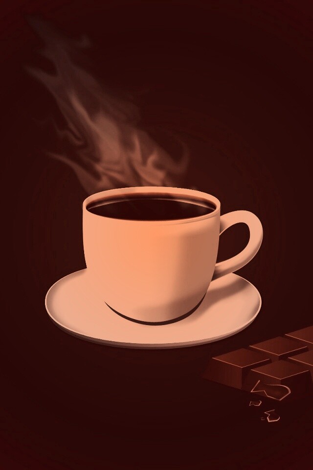 Горячий шоколад обои