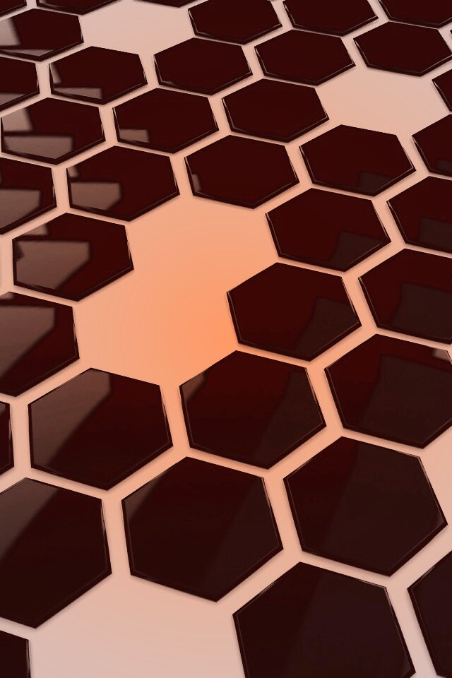 Мозаика из шестигранников обои