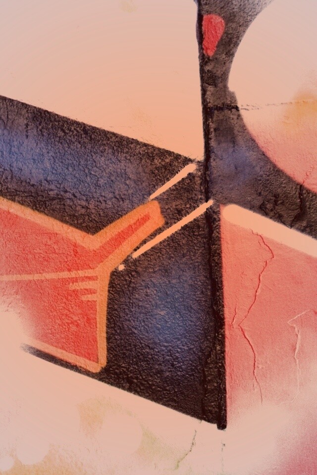 Граффити на стене обои