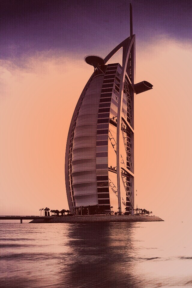 Бурдж Аль Араб в Дубае обои