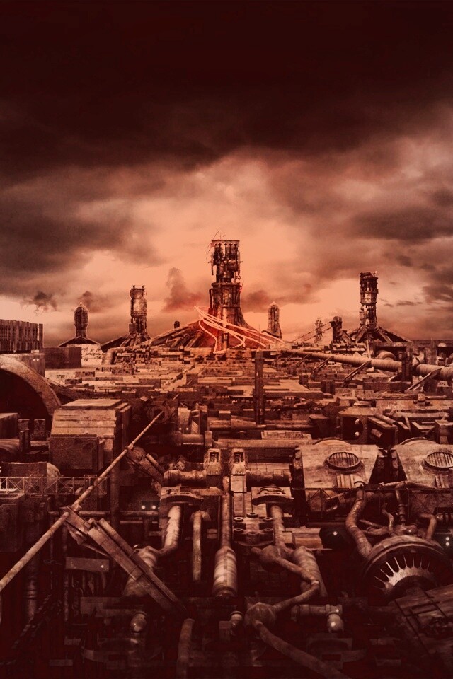 Механизированная планета обои